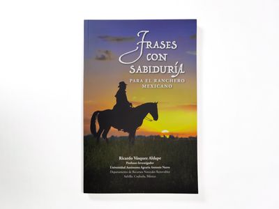 Frases con sabiduría para el ranchero mexicano_Ricardo Vásquez Aldape_Quintanilla Ediciones_Portada