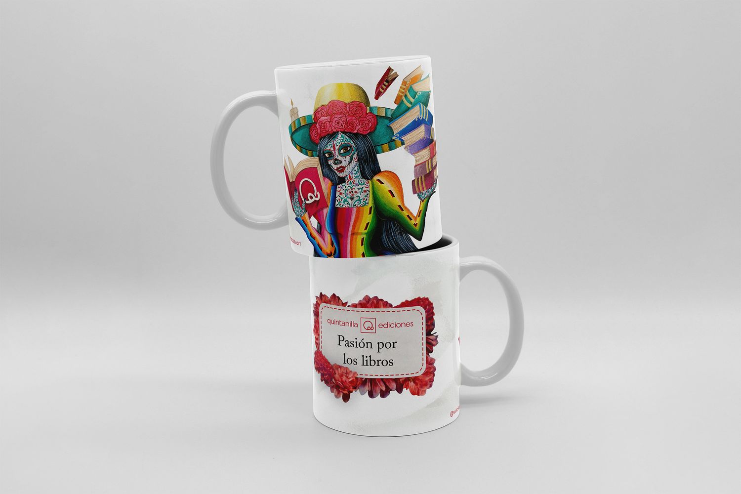 Taza Ilustrada | Edición Pasión por los libros