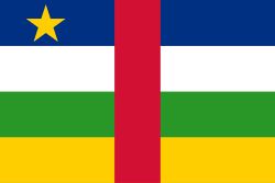 Central African Republic Flag Custom Sewn (200D nylon)
