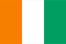 Ivory Coast Flag  (200D Nylon)