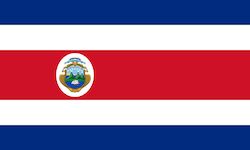 Costa Rica Flag (200/210D Nylon)