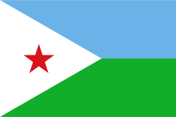 Djibouti Flag (200/210D Nylon)