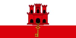 Gibraltar Flag (Econo Polyester)