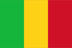 Mali Flag  (200D Nylon)