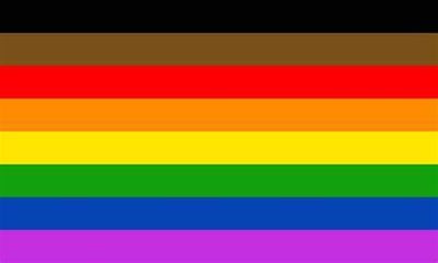 Philadelphia Rainbow Pride Flag (Econo Polyester)
