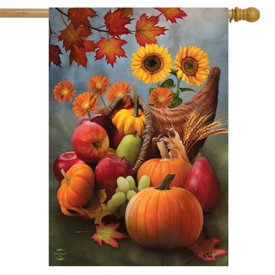 Bountiful Cornucopia House Flag