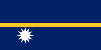 Nauru Flag (200/210D Nylon)