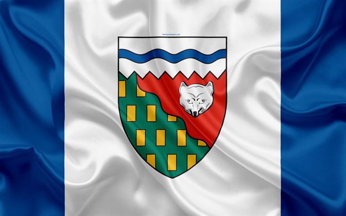 210D Nylon Northwest Territories Flag Kit (18x36&quot; Flag, 3&#39; pole)