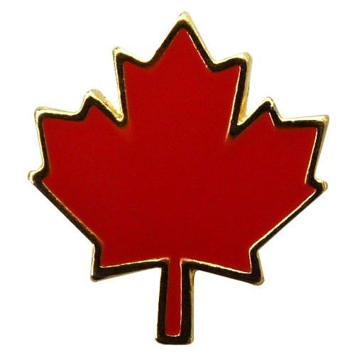 Canada Maple Leaf Lapel Pin