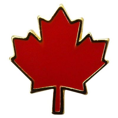 Canada Maple Leaf Lapel Pin