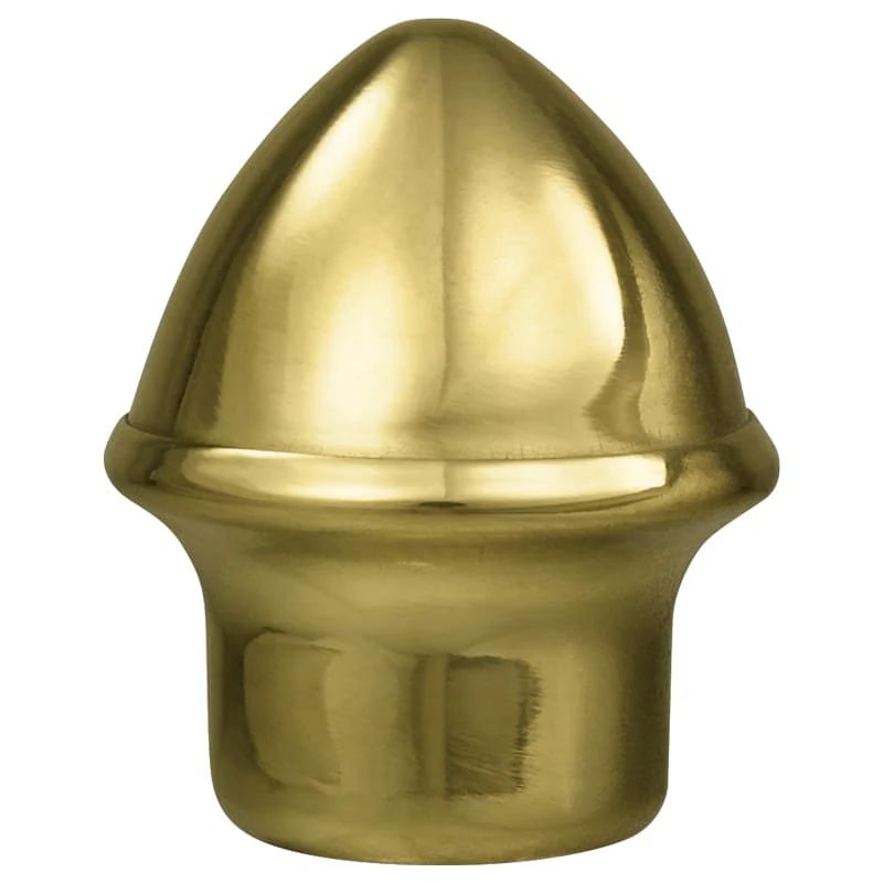 Acorn Finial Brass Plated 1&quot;