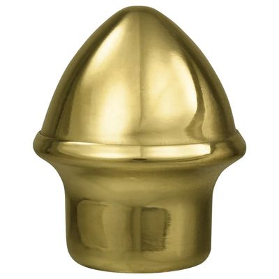 Acorn Finial Brass Plated 1&quot;