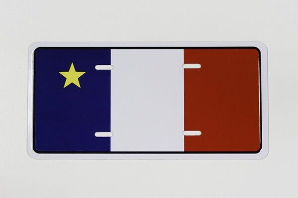 License Plate, Acadian