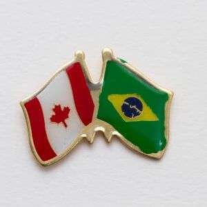 Brazil Friendship Pin