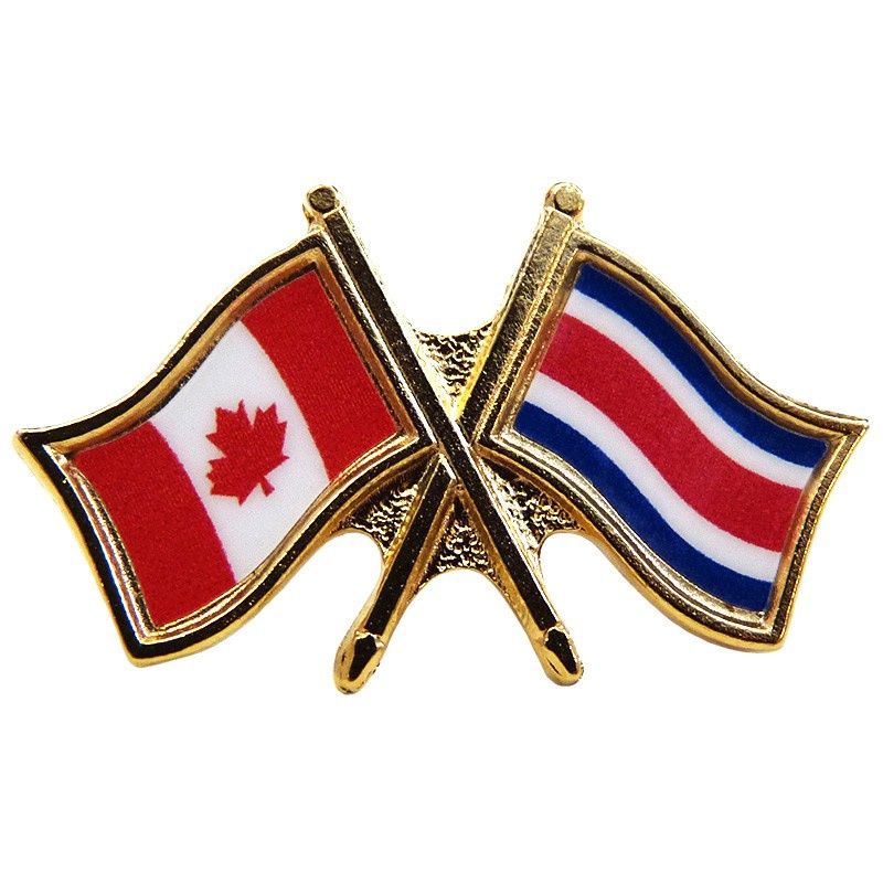 Costa Rica Friendship Pin