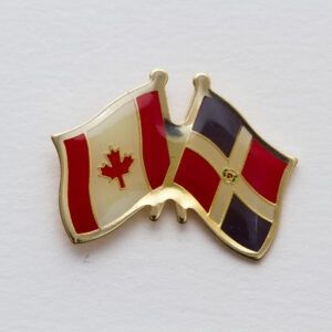 Dominican Republic Friendship Pin