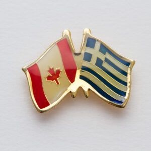 Greece Friendship Pin