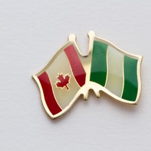 Nigeria Friendship Pin