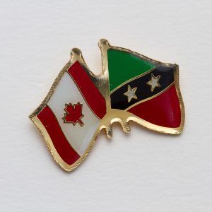 St. Kitts Friendship Pin