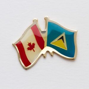 Saint Lucia Friendship Pin