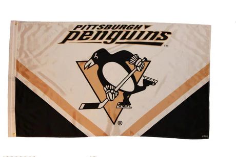 Pittsburgh Penguins Flag 3ft x 5ft (Polyknit)