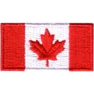 Canada Patches, Size: 1 x 2&quot;