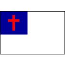 Christian  Flag (Econo Polyester)