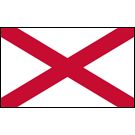 St. Patrick&#39;s Cross Flag (Econo Polyester)