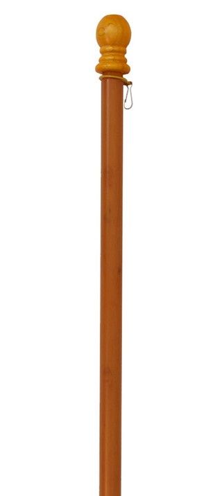Wooden Flagpole 1&quot; x 5&#39;