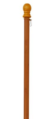 Wooden Flagpole 1&quot; x 5&#39;