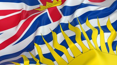 British Columbia Stick Flags