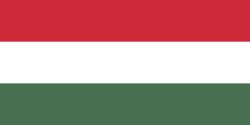 Hungary stick flag