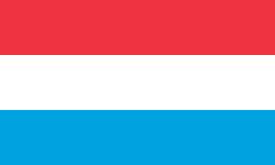Luxembourg Stick Flags
