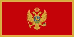 Montenegro Stick Flag