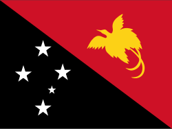 Papua New Guinea Stick Flags