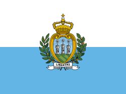 San Marino Stick Flag