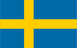 Sweden Stick Flag