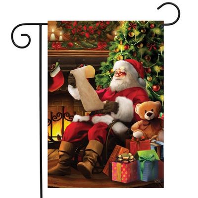Naughty or Nice Garden Flag