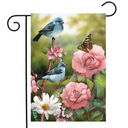 In The Garden Garden Flag