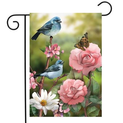 In The Garden Garden Flag