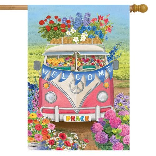 Peace Van House Flag