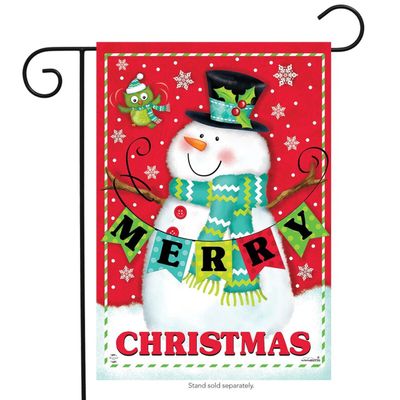 Merry Christmas Pals Garden Flag