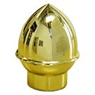 Acorn Finial Gold Toned 1&quot;
