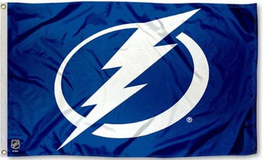 Tampa Bay Lightning Flag (Polyknit), Size: 36x60&quot;