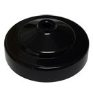 1 Hole Black Plastic Base