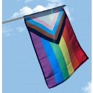 Inclusive Pride Stick Flags 4 x 6&quot; (Pack of 12)