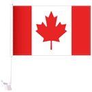 Canada Car Window Flag W/ Pole