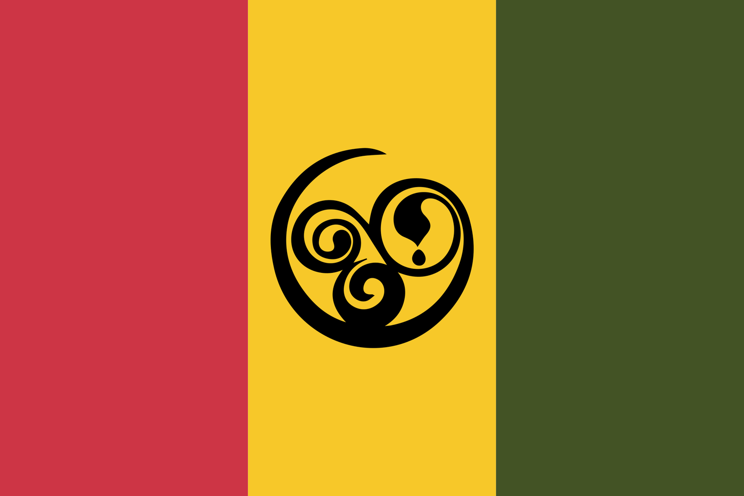 African Nova Scotia Lapel Pin