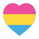 Pansexual Tattoos - Heart