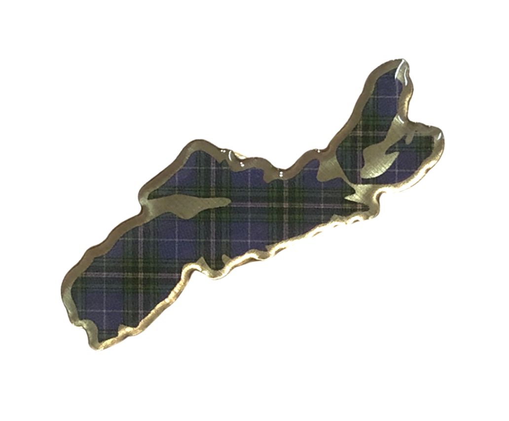 Nova Scotia Tartan Lapel Pin